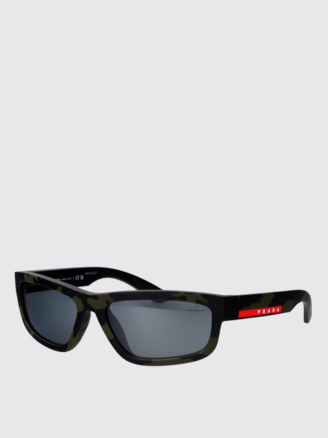 LINEA ROSSA LUNETTES DE SOLEIL: Lunettes de soleil Linea Rossa en acétate camouflage, Noir - Img 1