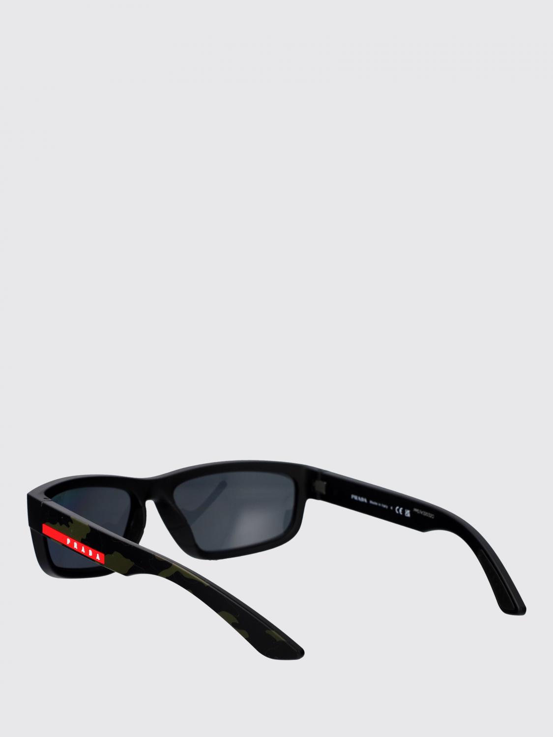 LINEA ROSSA LUNETTES DE SOLEIL: Lunettes de soleil Linea Rossa en acétate camouflage, Noir - Img 3