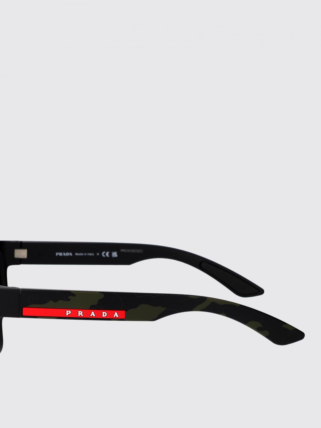 LINEA ROSSA LUNETTES DE SOLEIL: Lunettes de soleil Linea Rossa en acétate camouflage, Noir - Img 4