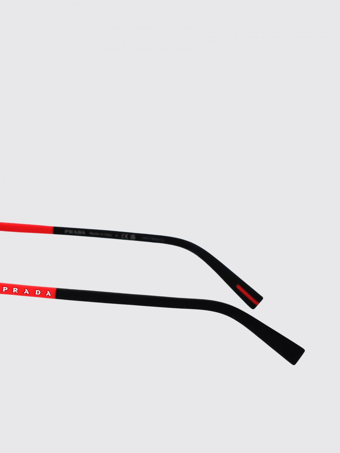 LINEA ROSSA 선글라스: Linea Rossa 메탈 선글라스, 블랙 - Img 4