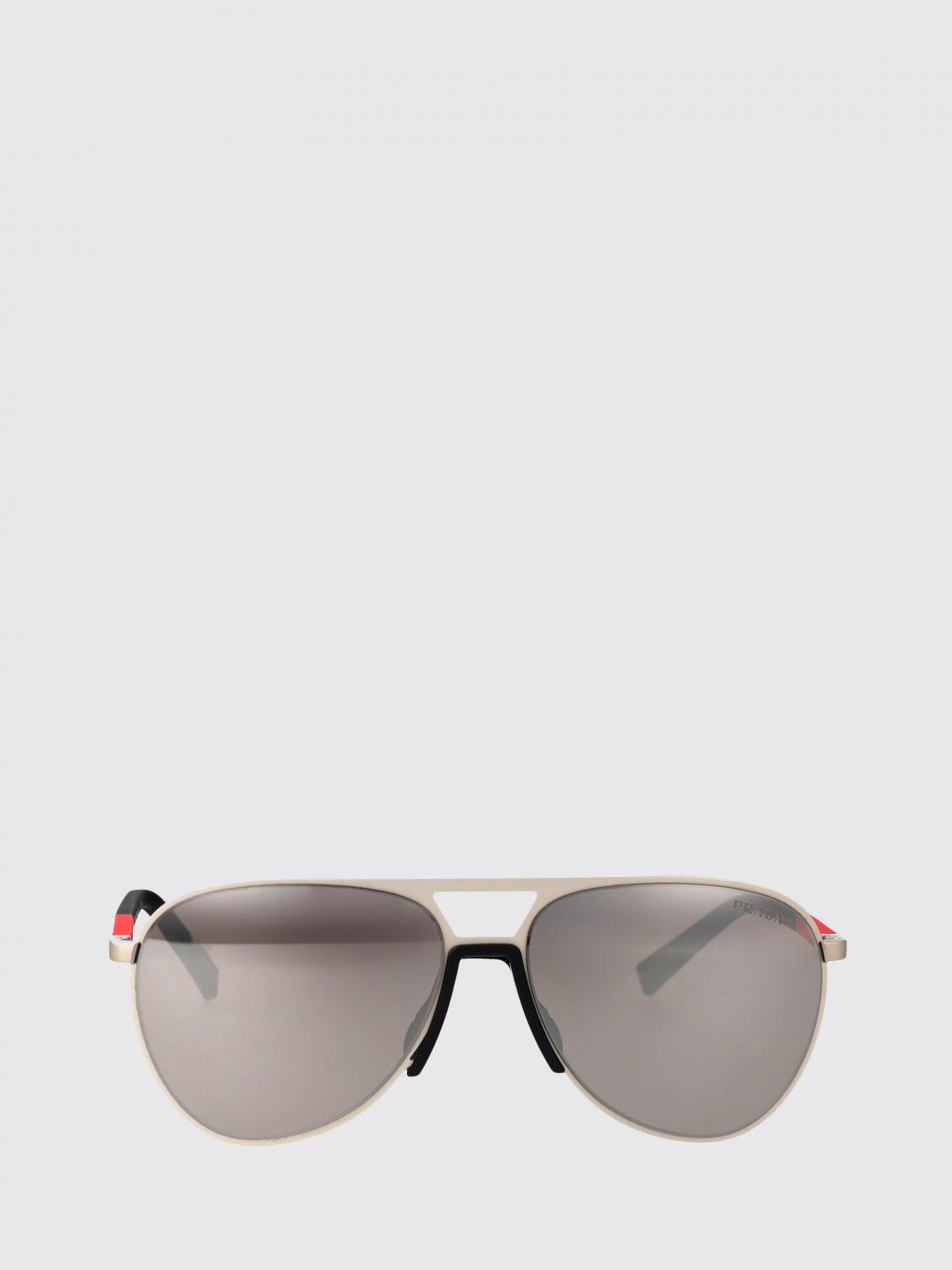 LINEA ROSSA 선글라스: Linea Rossa 메탈 선글라스, 브라운 - Img 2