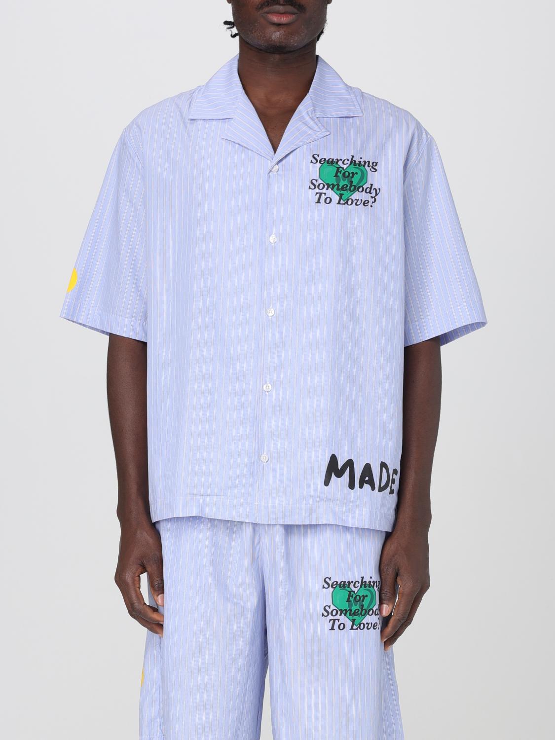 BARROW CAMICIA: Camicia casual Barrow in cotone a righe , Blue - Img 1