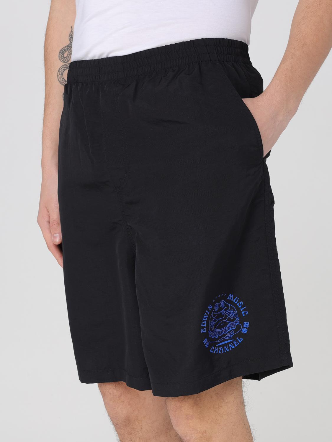 EDWIN PANTALONES CORTOS: Pantalones cortos hombre Edwin, Negro - Img 3