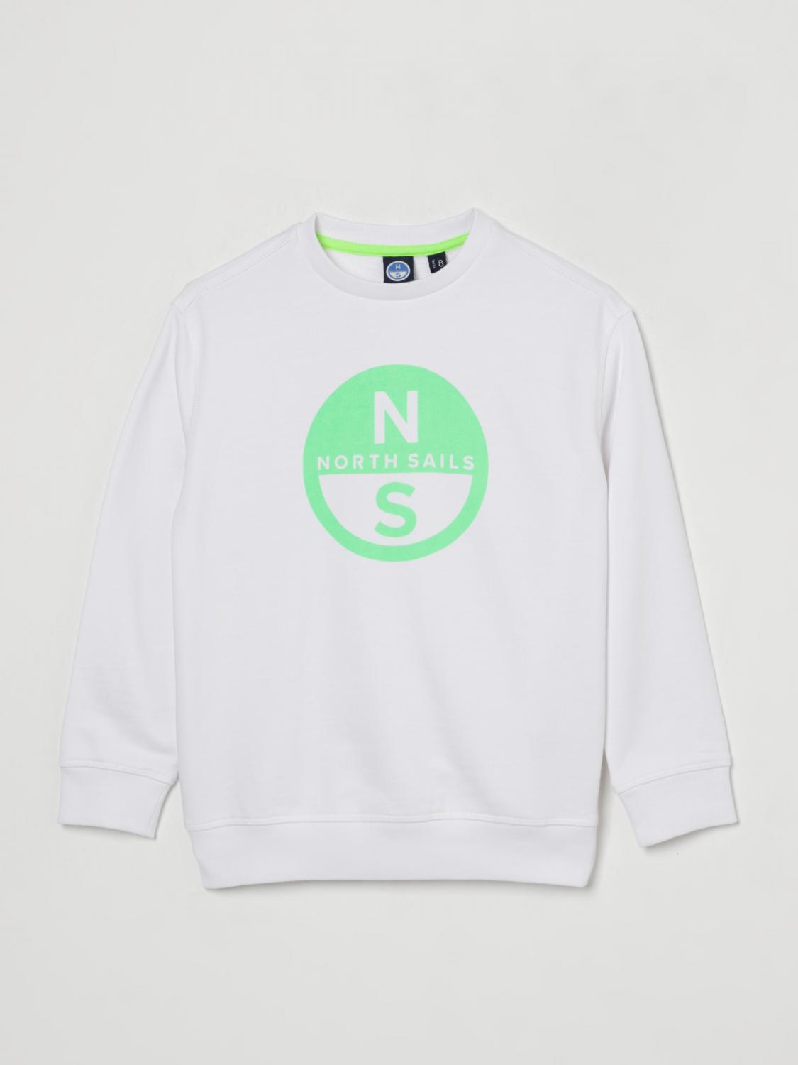 NORTH SAILS PULLOVER: Pullover kinder North Sails, Weiß - Img 1