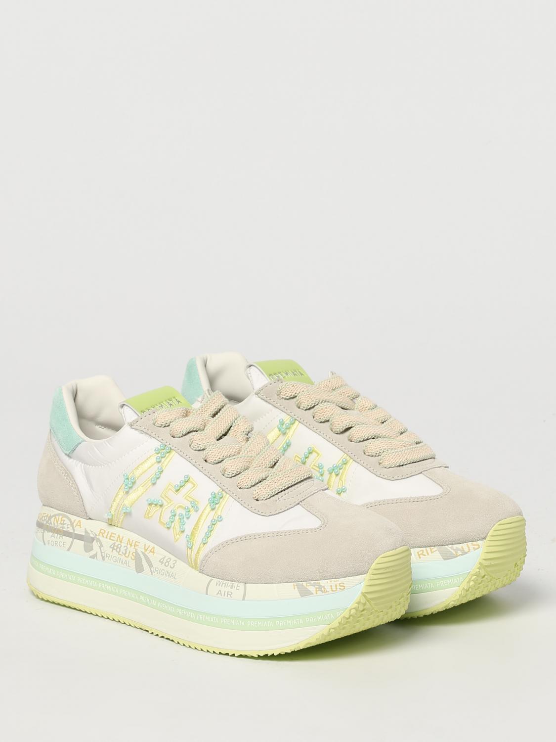 PREMIATA SNEAKERS: Sneakers damen Premiata, Weiß - Img 2