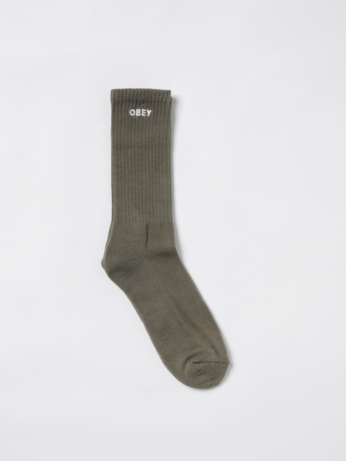 OBEY SOCKS: Socks men Obey, Green - Img 1