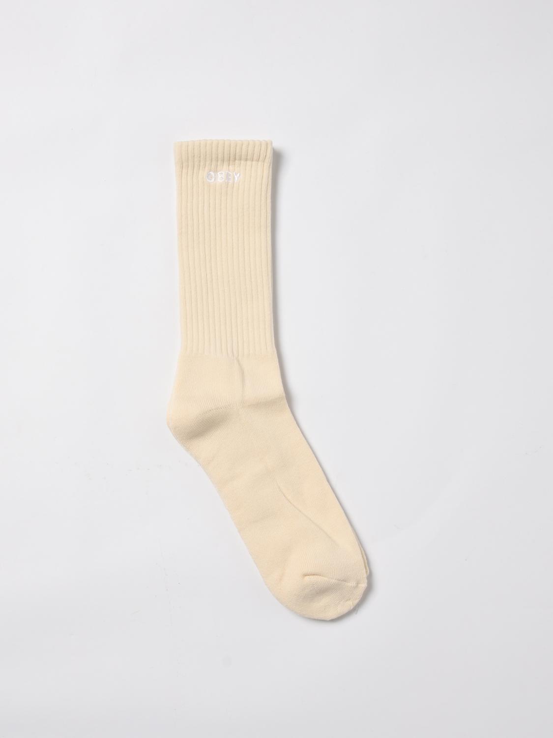 OBEY SOCKS: Socks men Obey, White 1 - Img 1