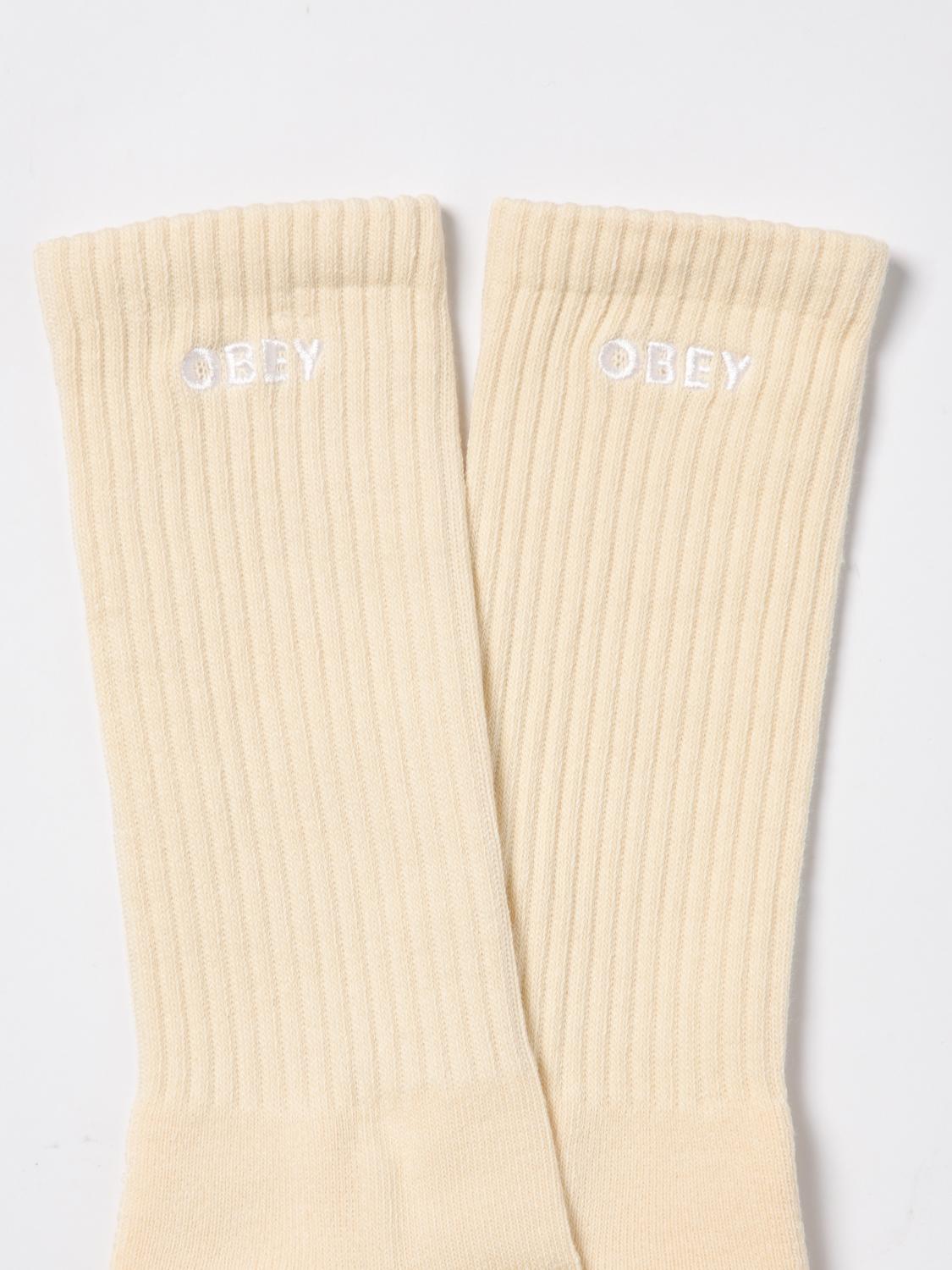 OBEY SOCKS: Socks men Obey, White 1 - Img 2
