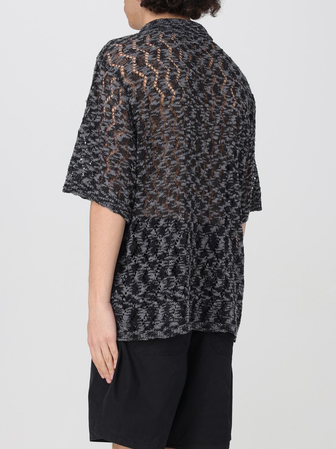 OBEY POLO: Polo in maglia di cotone e poliestere Obey, Nero - Img 2
