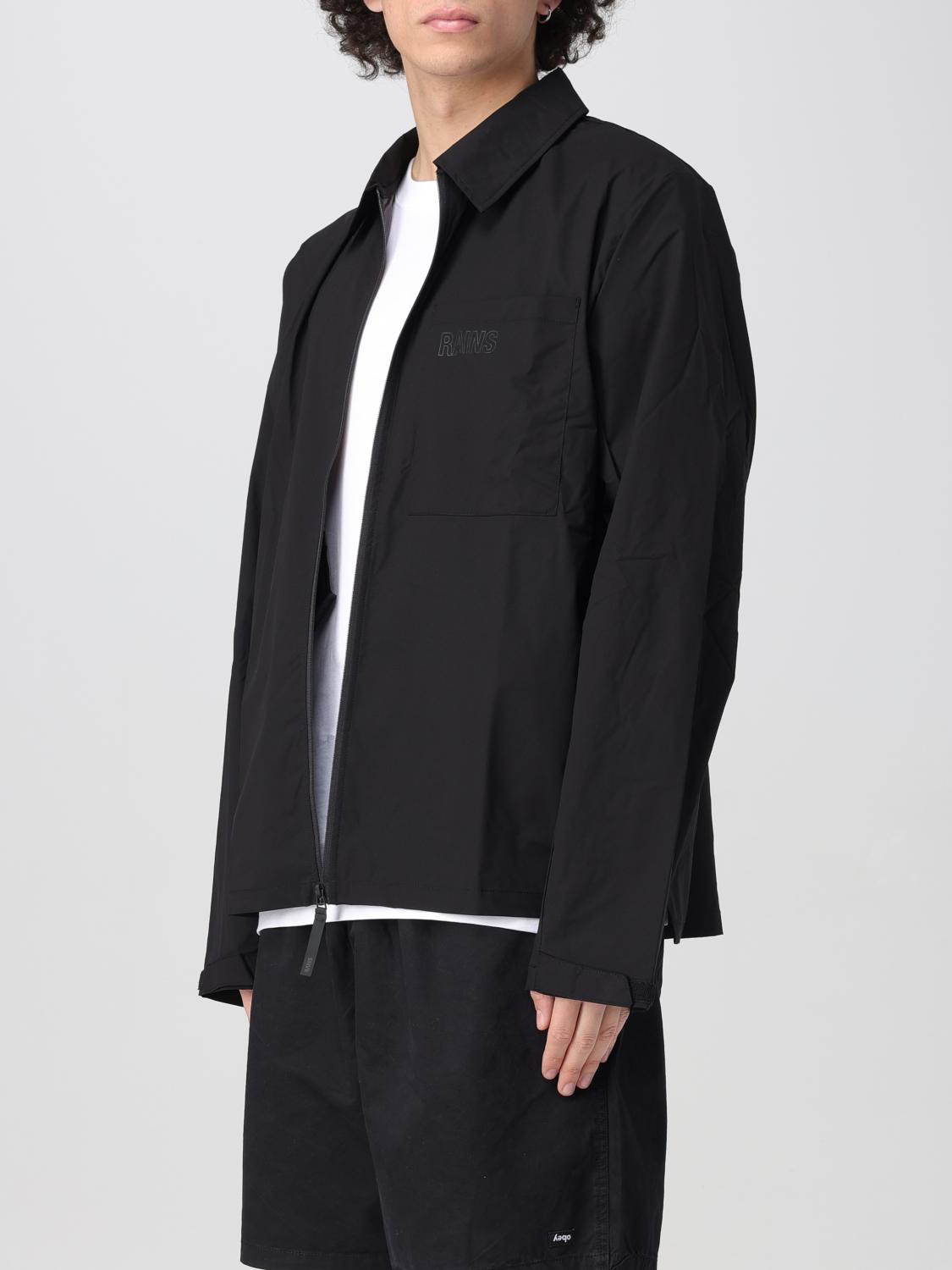 RAINS JACKET: Jacket men Rains, Black - Img 3