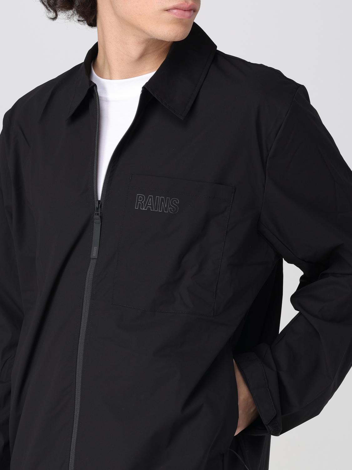 RAINS JACKET: Jacket men Rains, Black - Img 4
