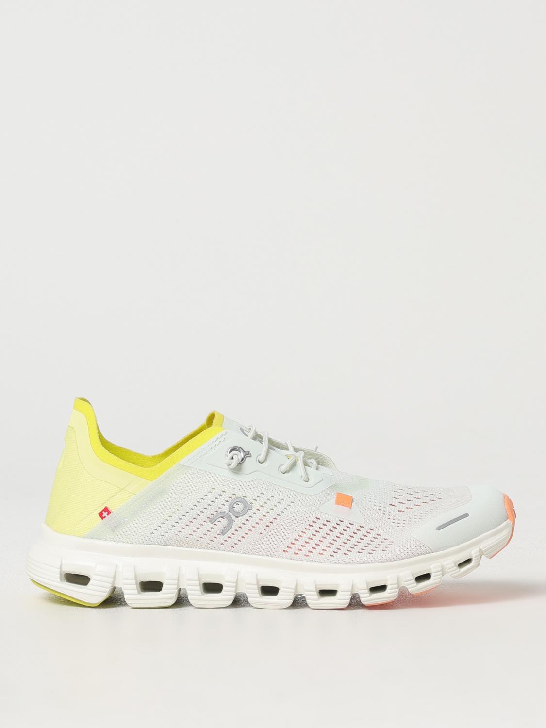 ON RUNNING SNEAKERS: Sneakers Cloud 6 Coast On in mesh , Lime - Img 1