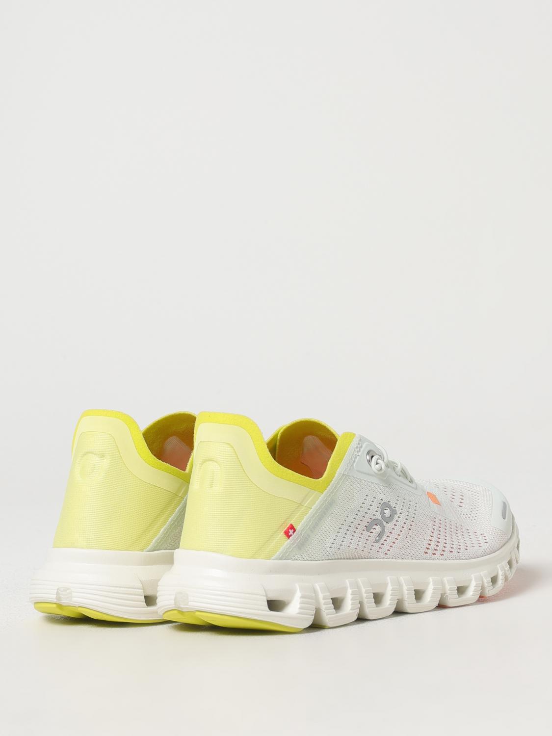 ON RUNNING SNEAKERS: Sneakers Cloud 6 Coast On in mesh , Lime - Img 3