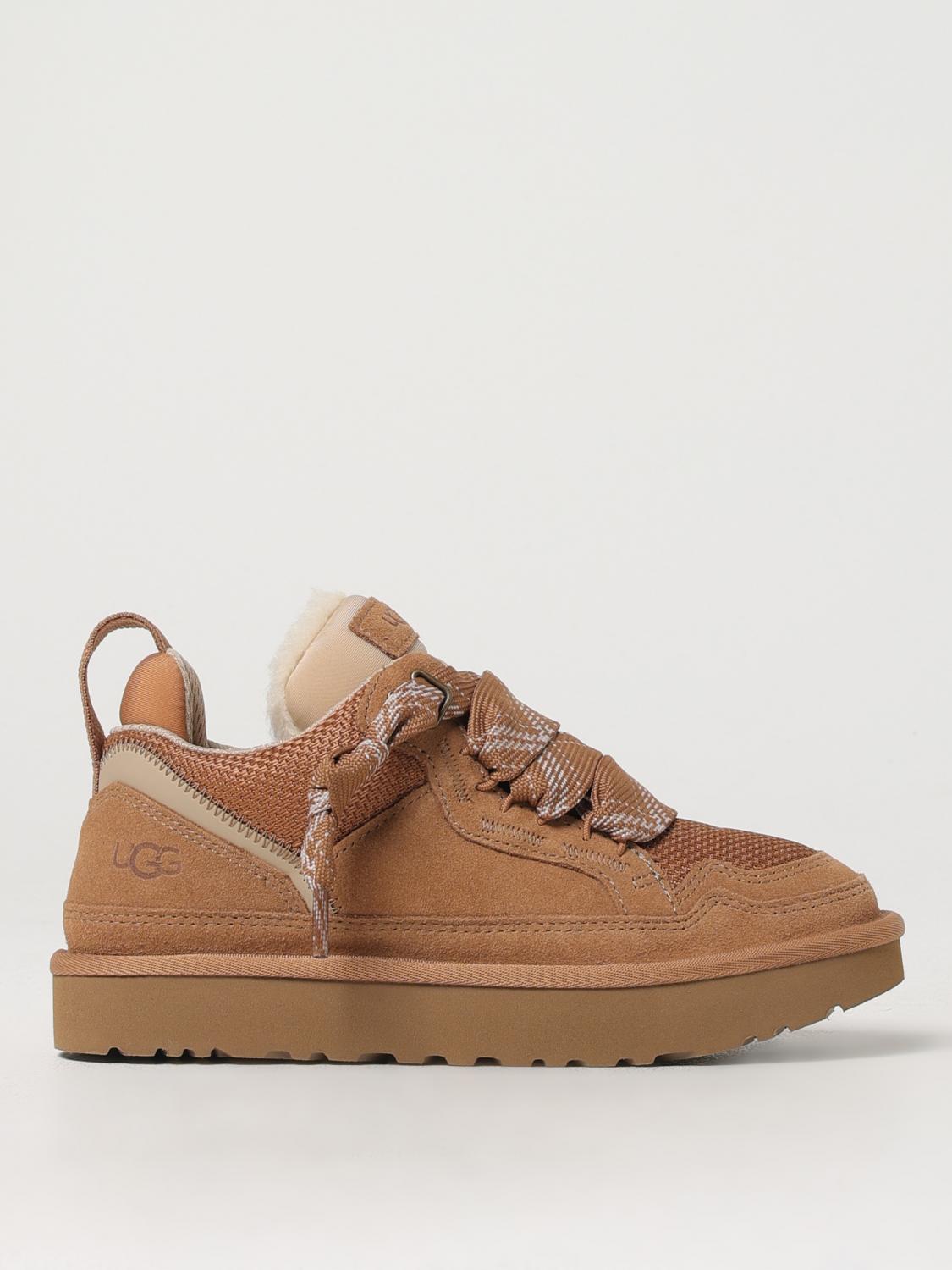 UGG SNEAKERS: Flache stiefeletten damen UGG, Braun - Img 1