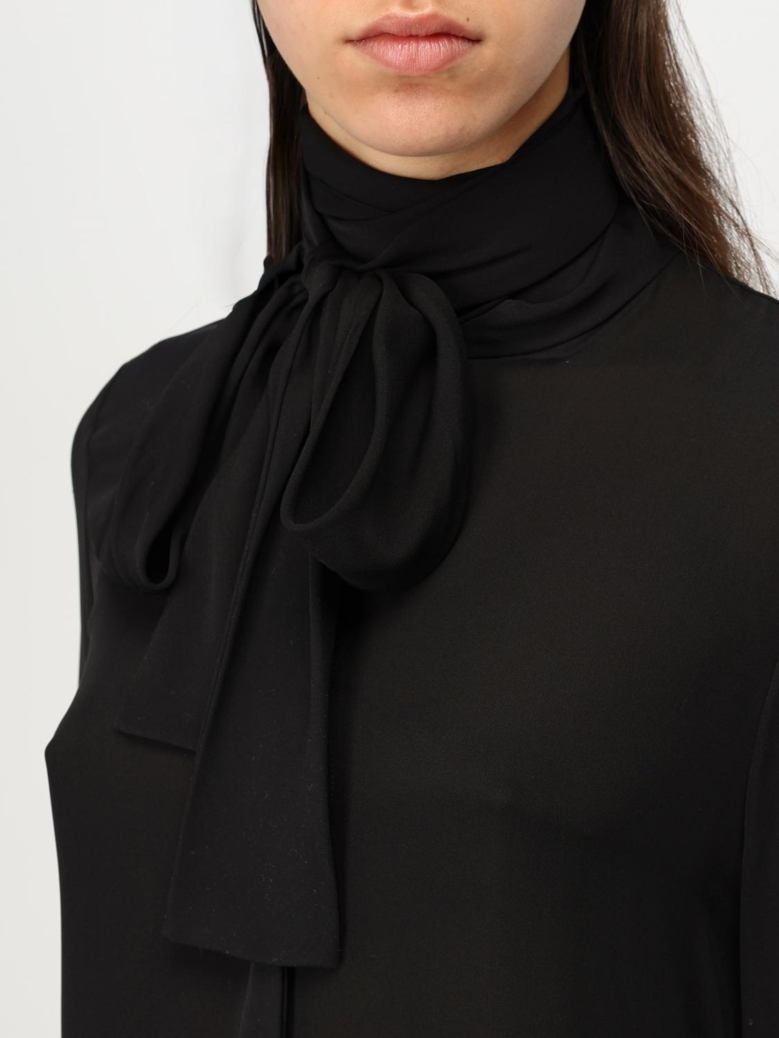 KHAITE CAMICIA: Camicia Khaite in seta , Nero - Img 3
