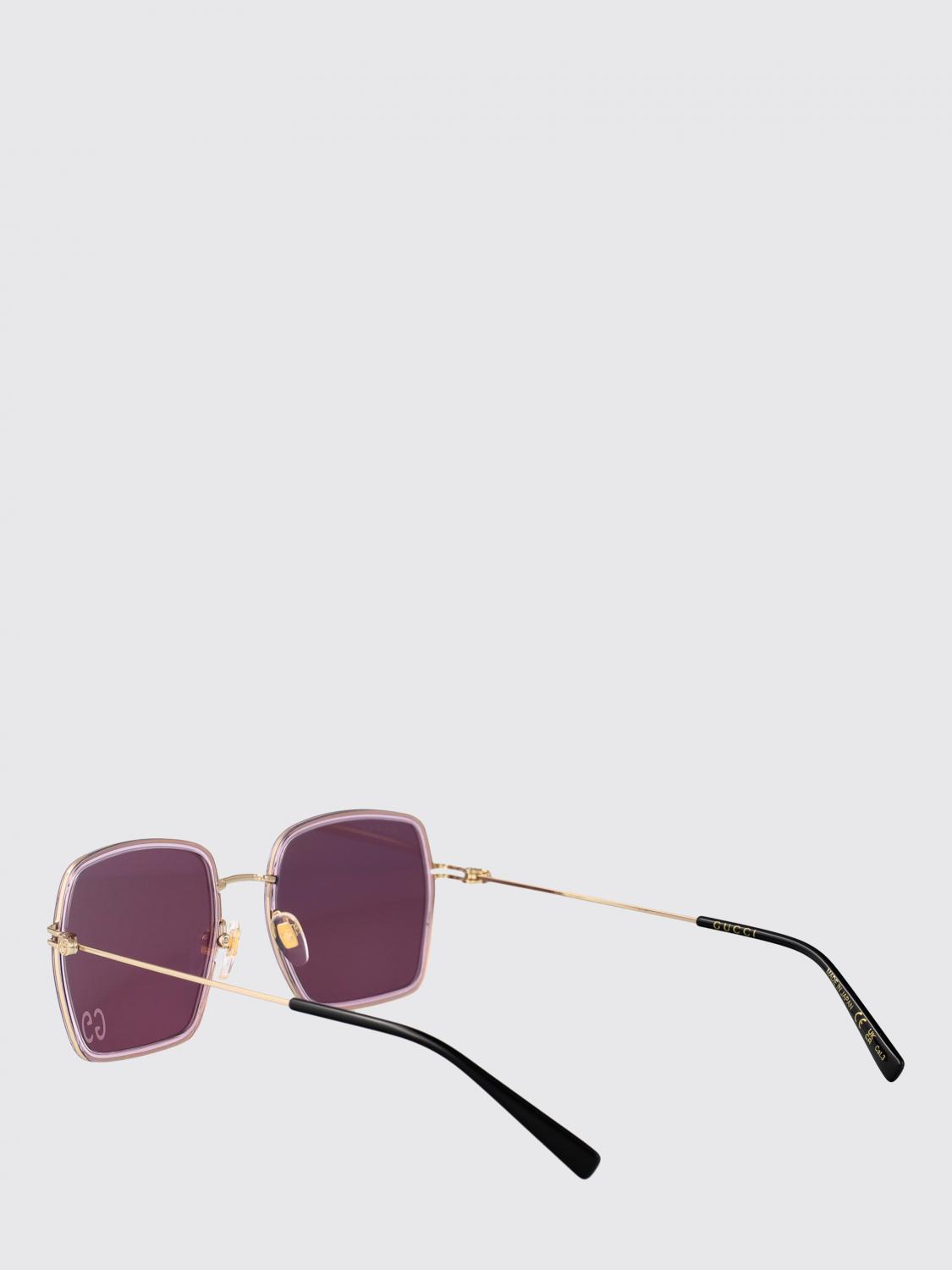 GUCCI GAFAS DE SOL: Gafas de sol mujer Gucci, Rosa - Img 3
