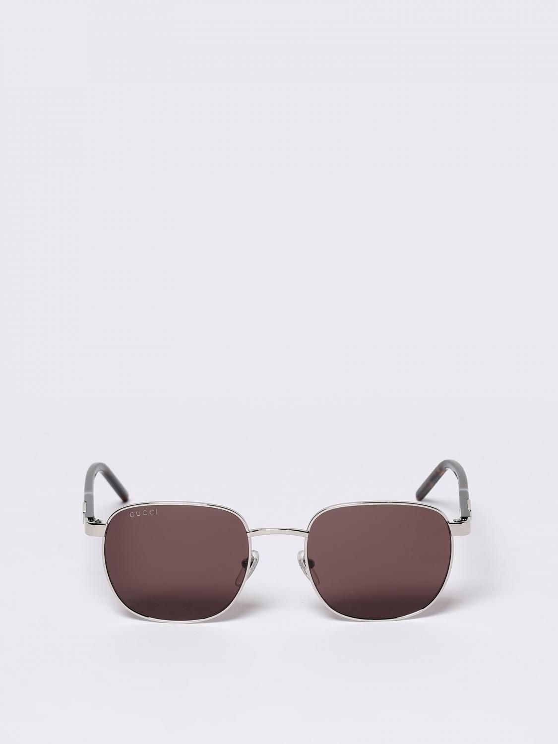 GUCCI SUNGLASSES: Sunglasses men Gucci, Silver - Img 2