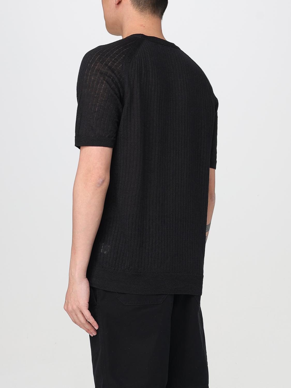 ROBERTO COLLINA T-SHIRT: Pullover herren Roberto Collina, Schwarz - Img 2
