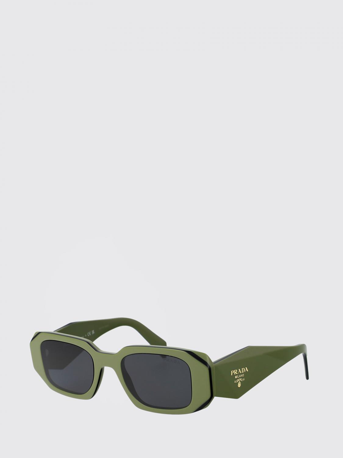 PRADA GAFAS DE SOL: Gafas de sol 0PR17WS Prada de acetato, Verde - Img 1