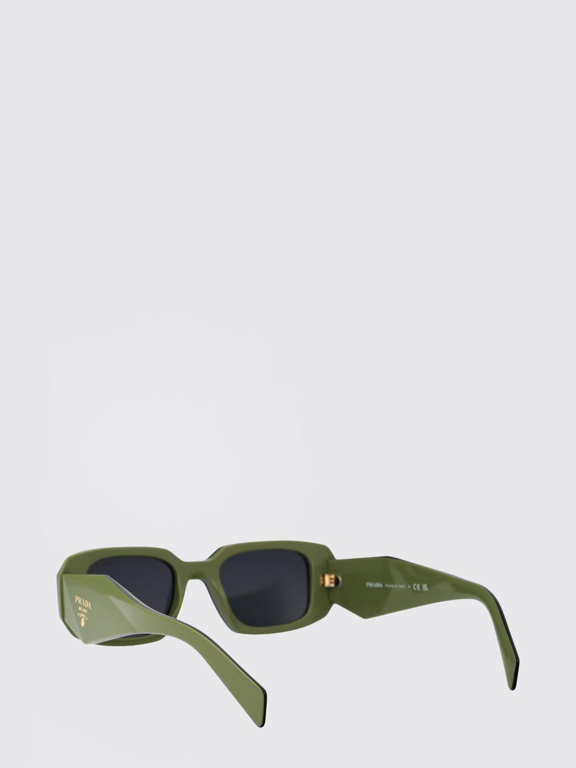 PRADA GAFAS DE SOL: Gafas de sol 0PR17WS Prada de acetato, Verde - Img 3
