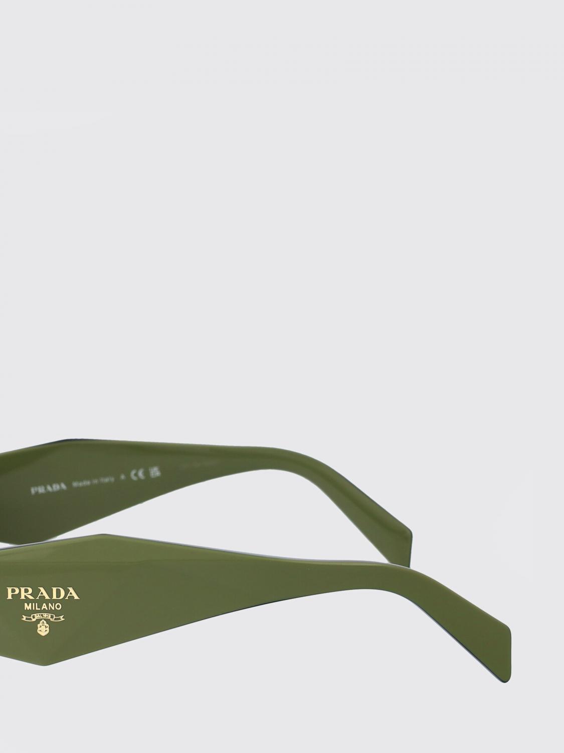 PRADA GAFAS DE SOL: Gafas de sol 0PR17WS Prada de acetato, Verde - Img 4