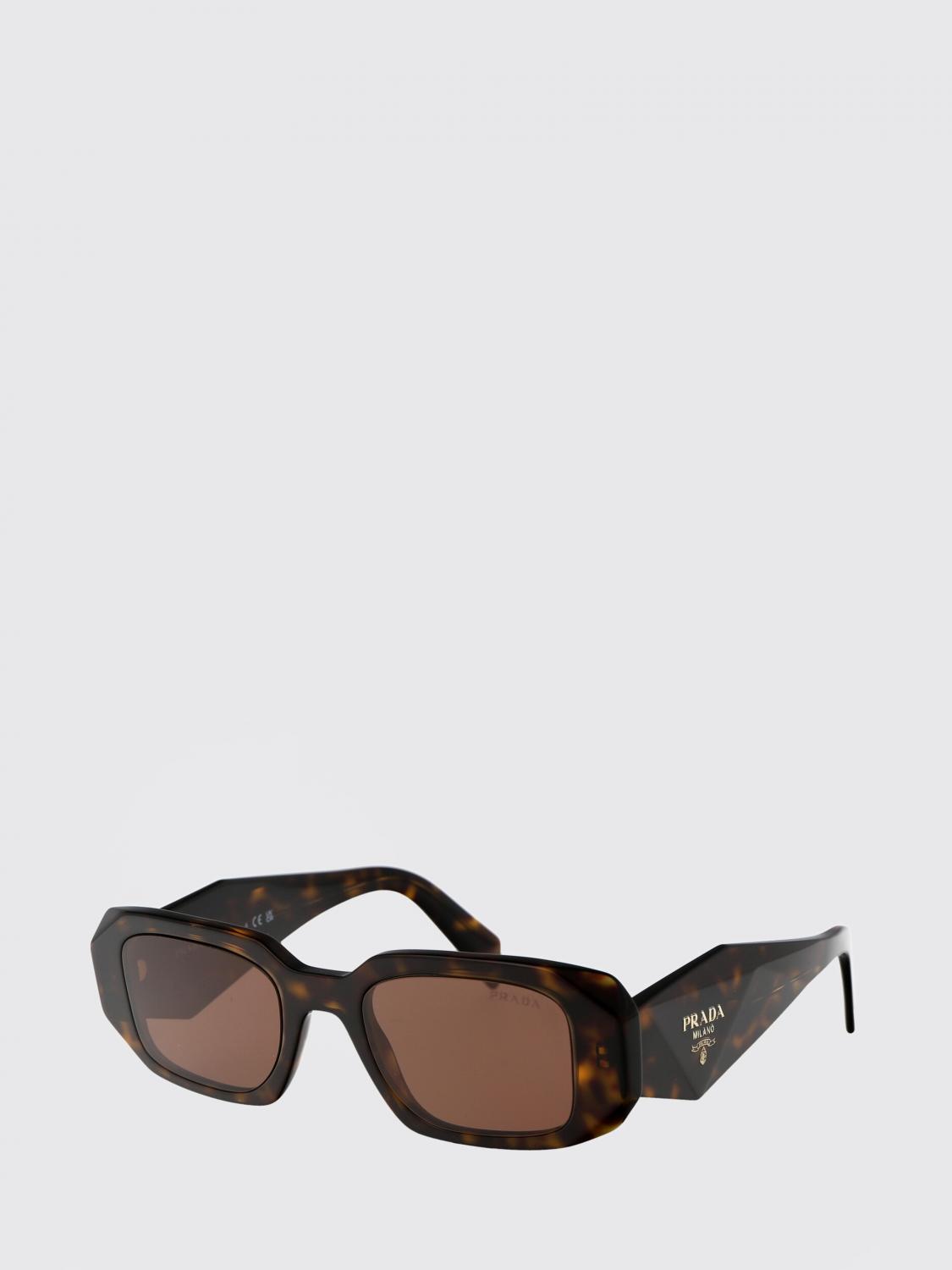 PRADA GAFAS DE SOL: Gafas de sol 0PR17WS Prada de acetato, Marrón - Img 1