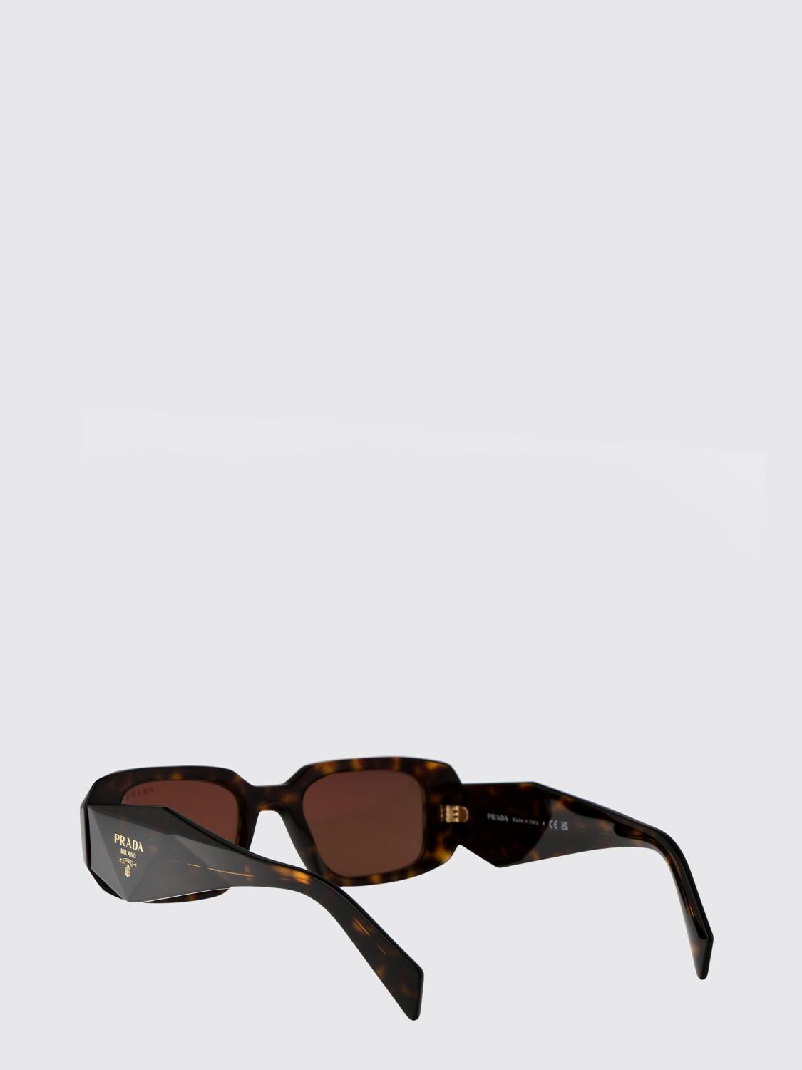 PRADA GAFAS DE SOL: Gafas de sol 0PR17WS Prada de acetato, Marrón - Img 3