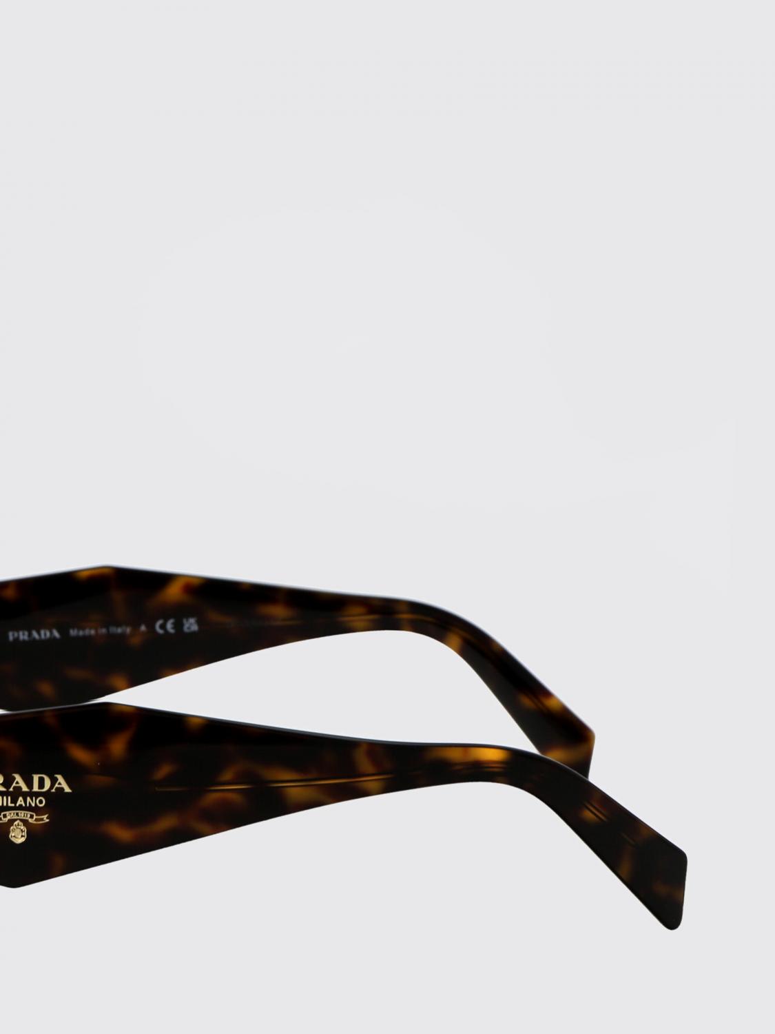 PRADA GAFAS DE SOL: Gafas de sol 0PR17WS Prada de acetato, Marrón - Img 4