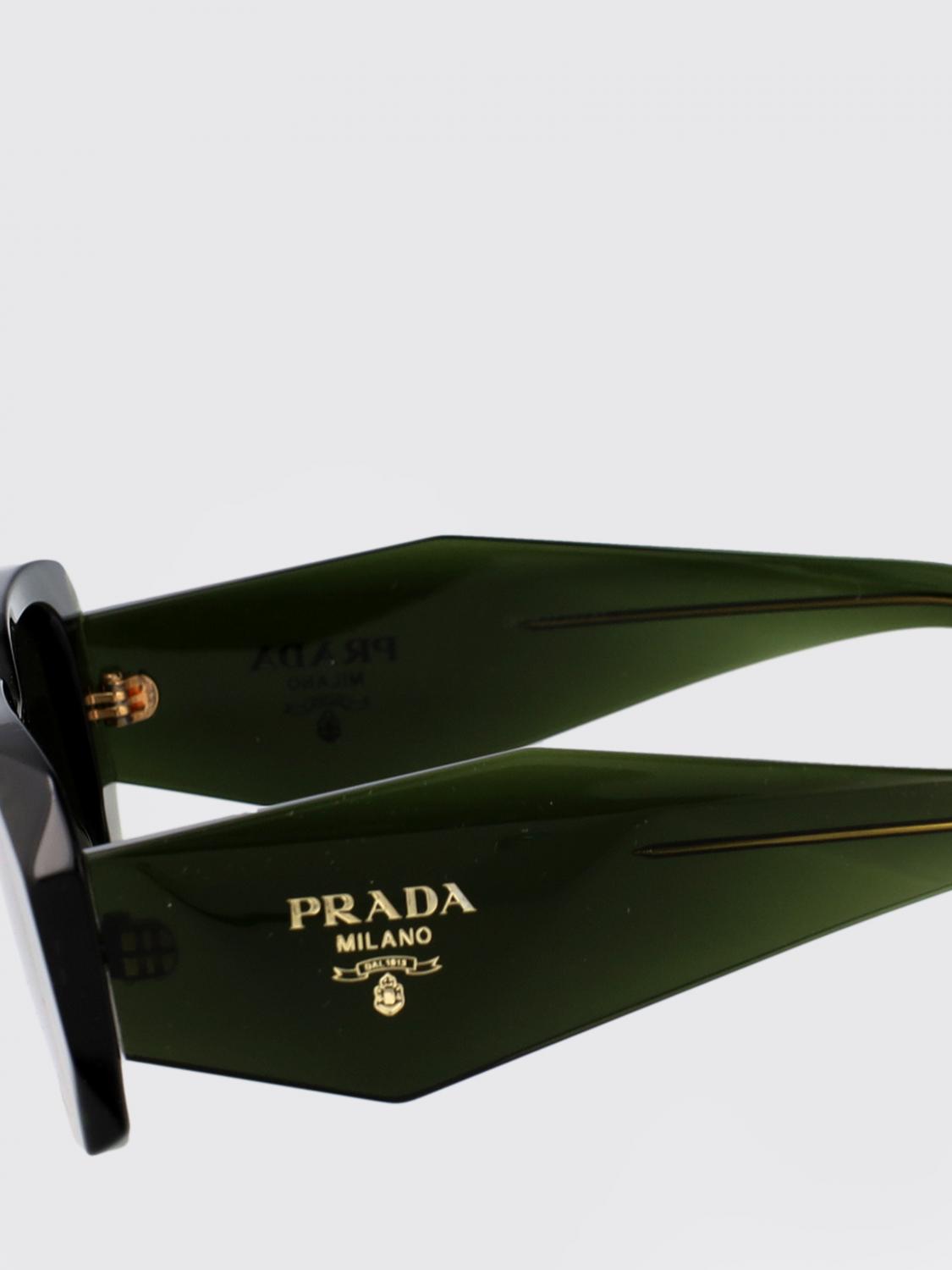 PRADA GAFAS DE SOL: Gafas de sol 0PR17WS Prada de acetato, Trasparente - Img 4