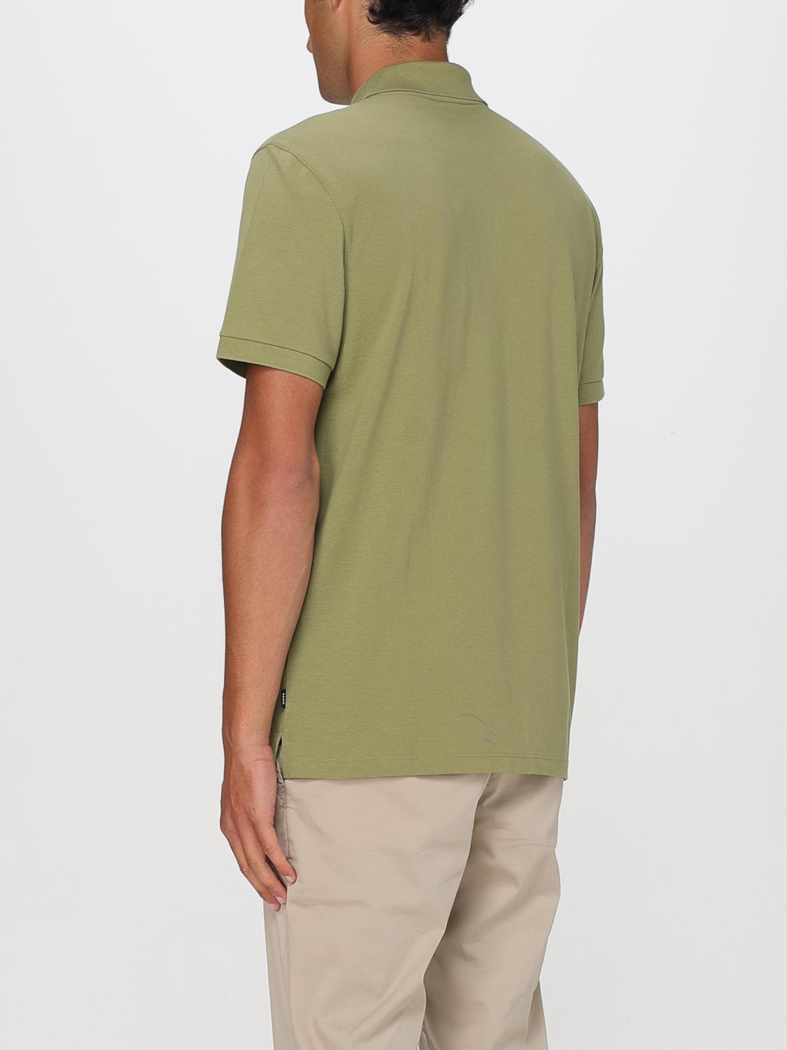 BOSS POLO: Polo in cotone Boss, Verde - Img 2