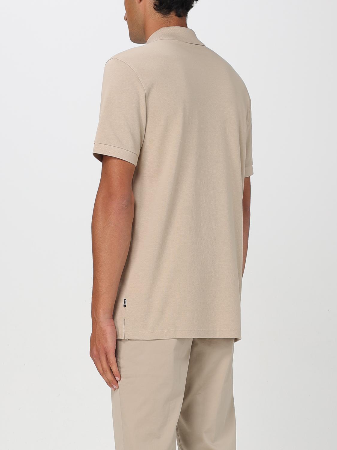 BOSS POLO SHIRT: Polo shirt men Hugo, Beige - Img 2