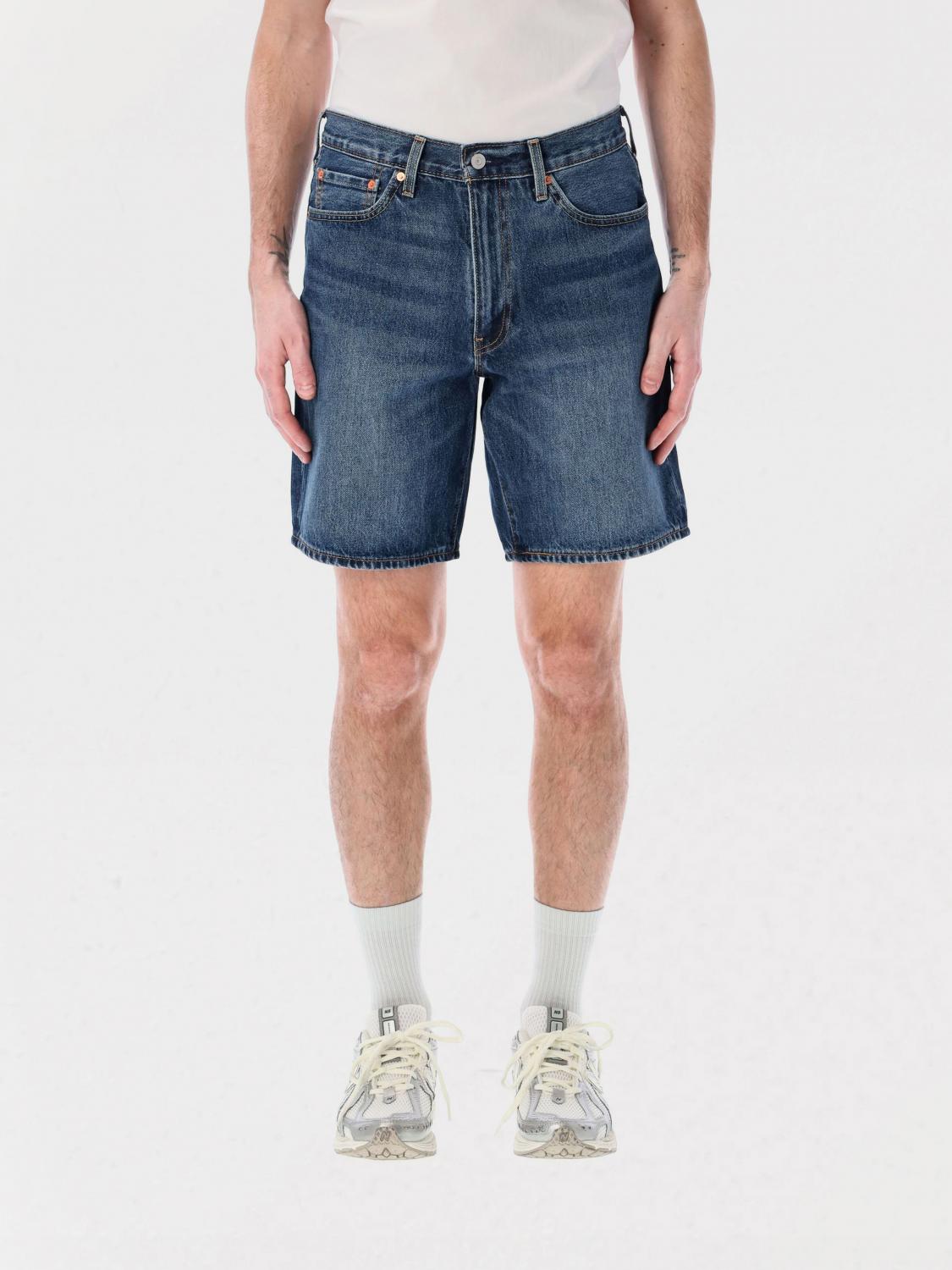 LEVI'S 쇼츠: 쇼츠 남성 Levi's, 블루 - Img 1
