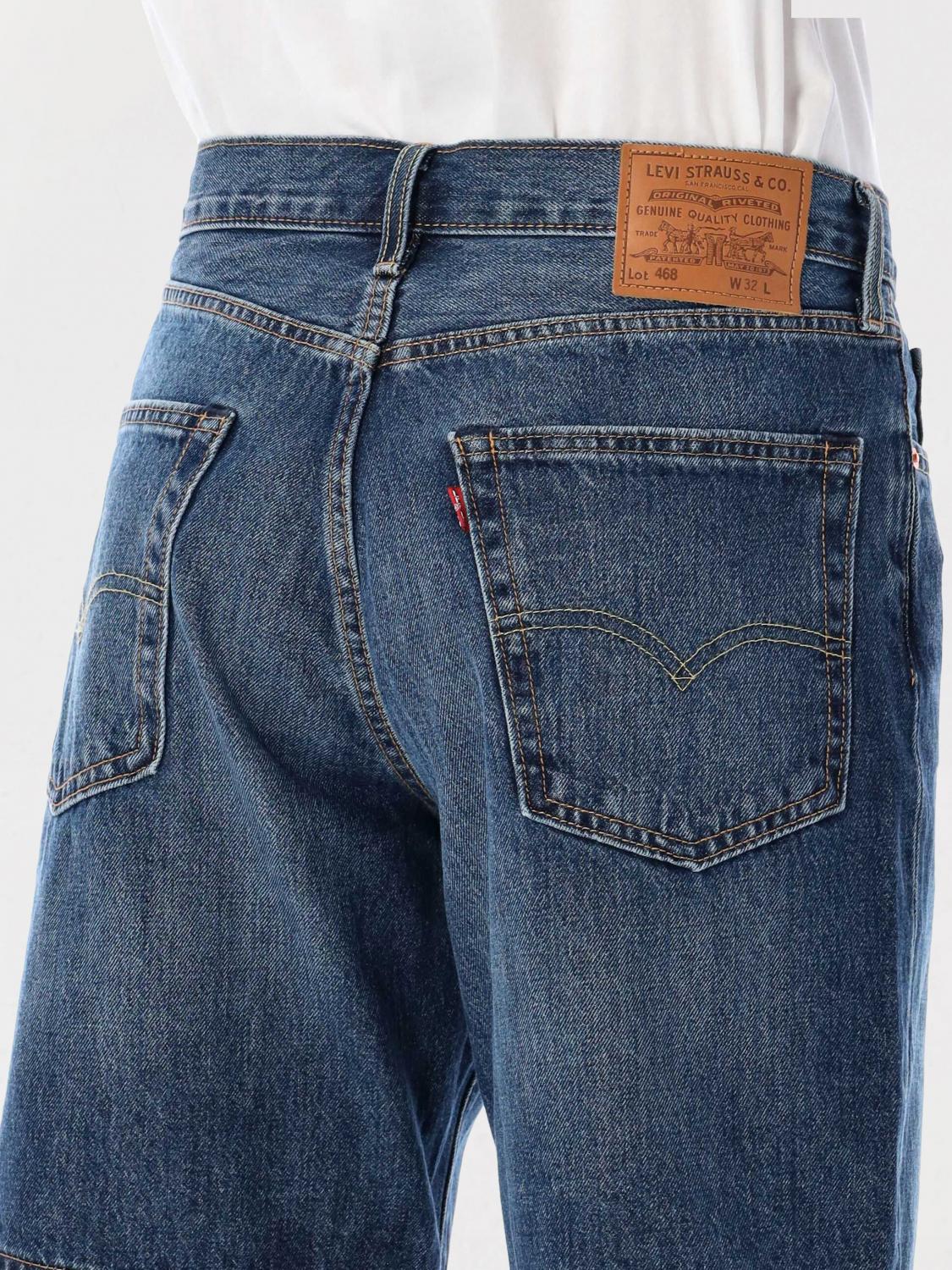 LEVI'S 쇼츠: 쇼츠 남성 Levi's, 블루 - Img 3
