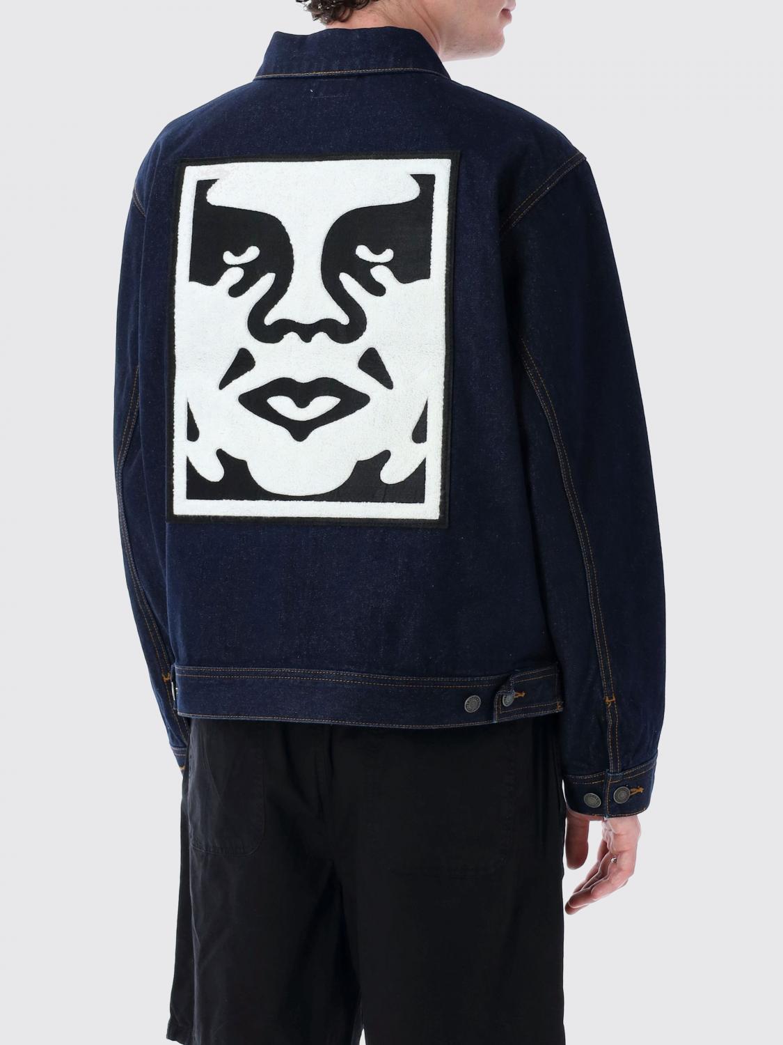 OBEY JACKET: Jacket men Obey, Indigo - Img 2