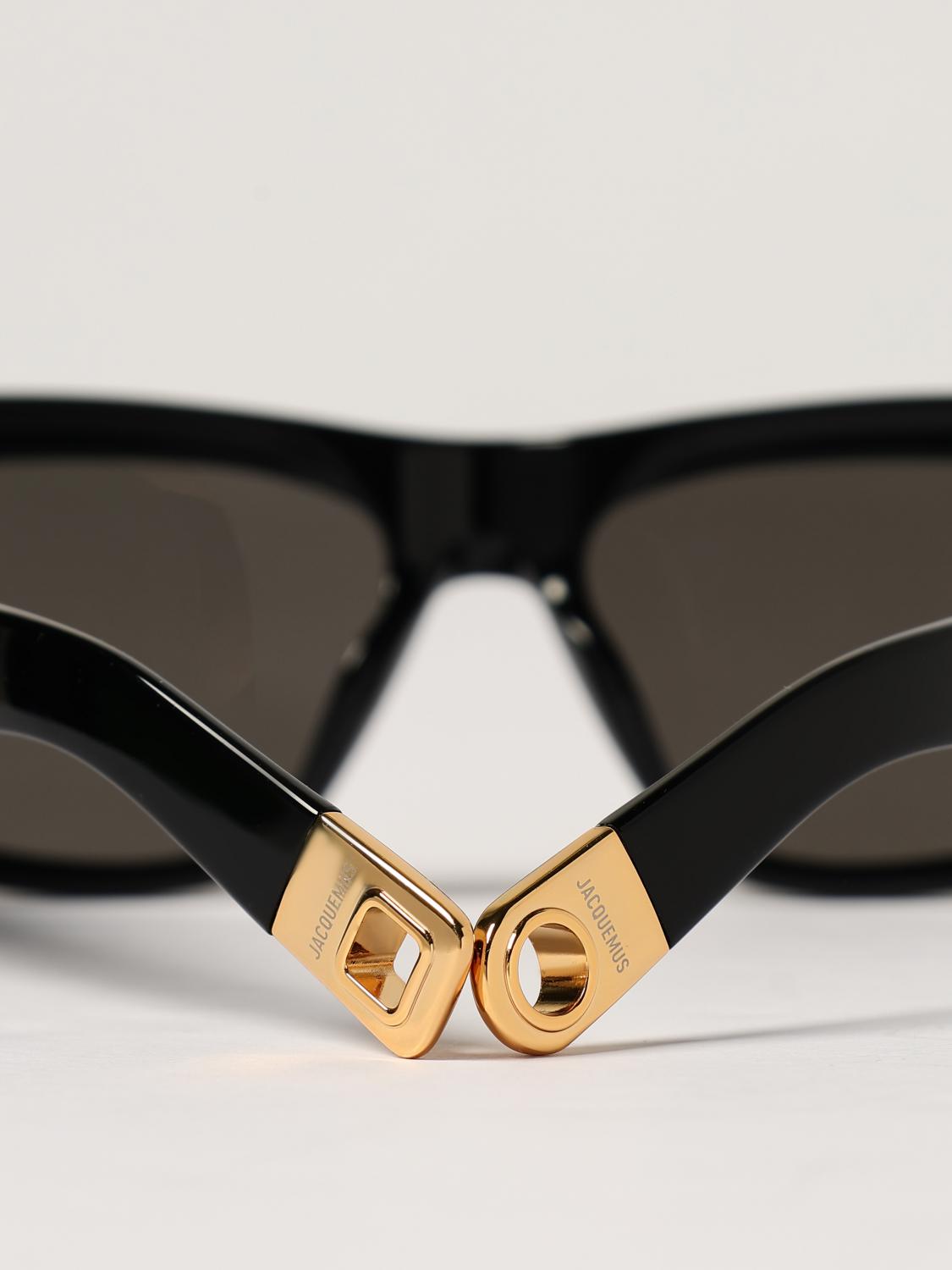 JACQUEMUS サングラス: Jacquemus Pilota JAC2C1SUN アセテートサングラス, ブラック - Img 5