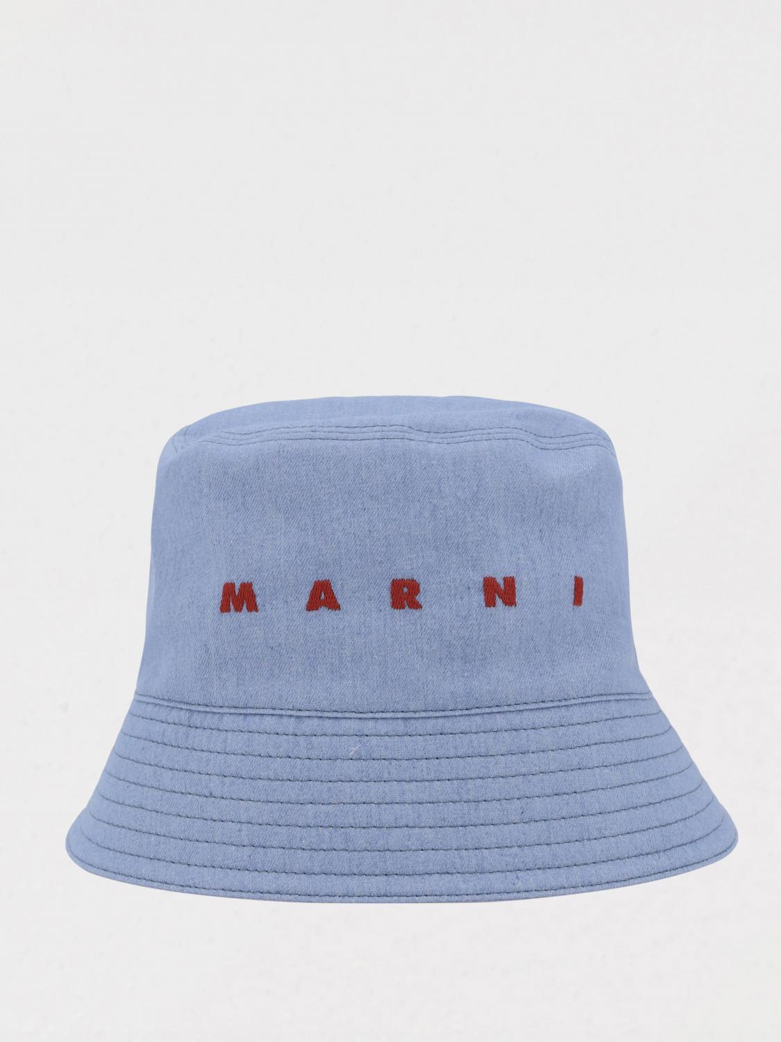 MARNI HAT: Hat men Marni, Blue - Img 2