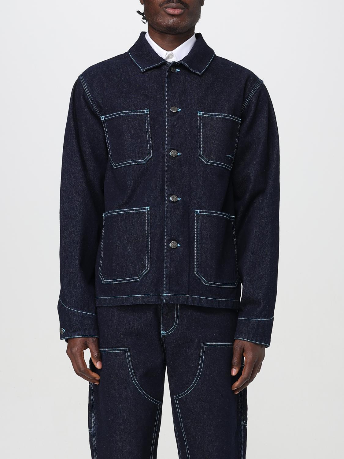 MSGM КУРТКА: Пальто Мужское MSGM, Синий - Img 1