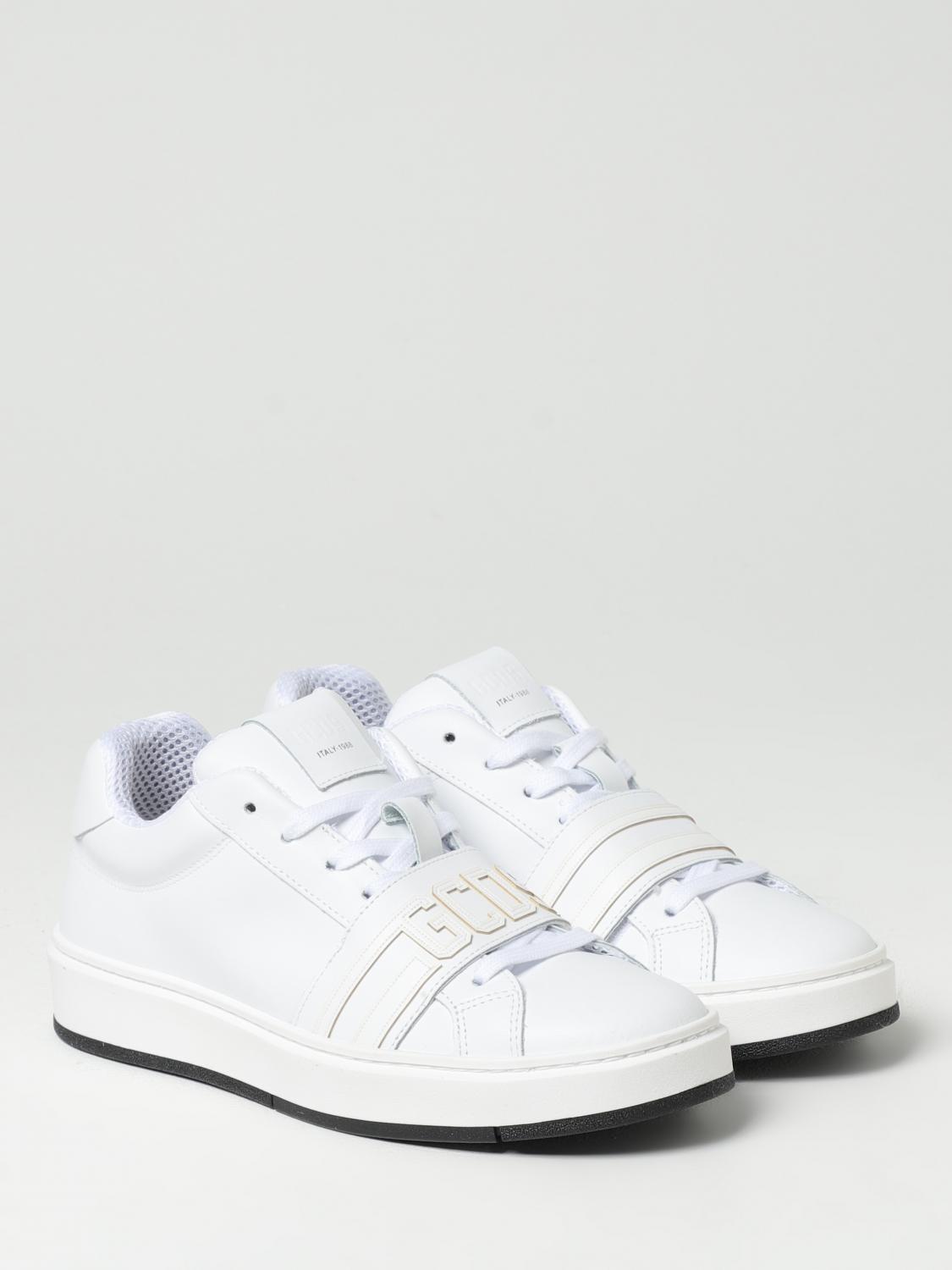 GCDS BASKETS: Baskets homme GCDS, Blanc - Img 2