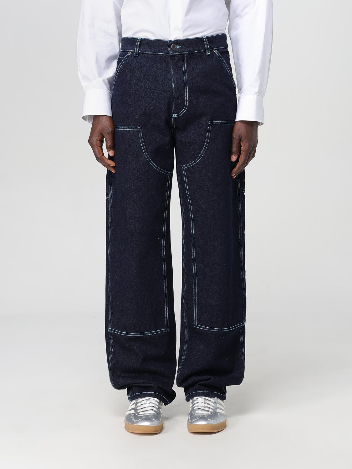 MSGM JEANS: MSGM men's jeans, Blue - Img 1