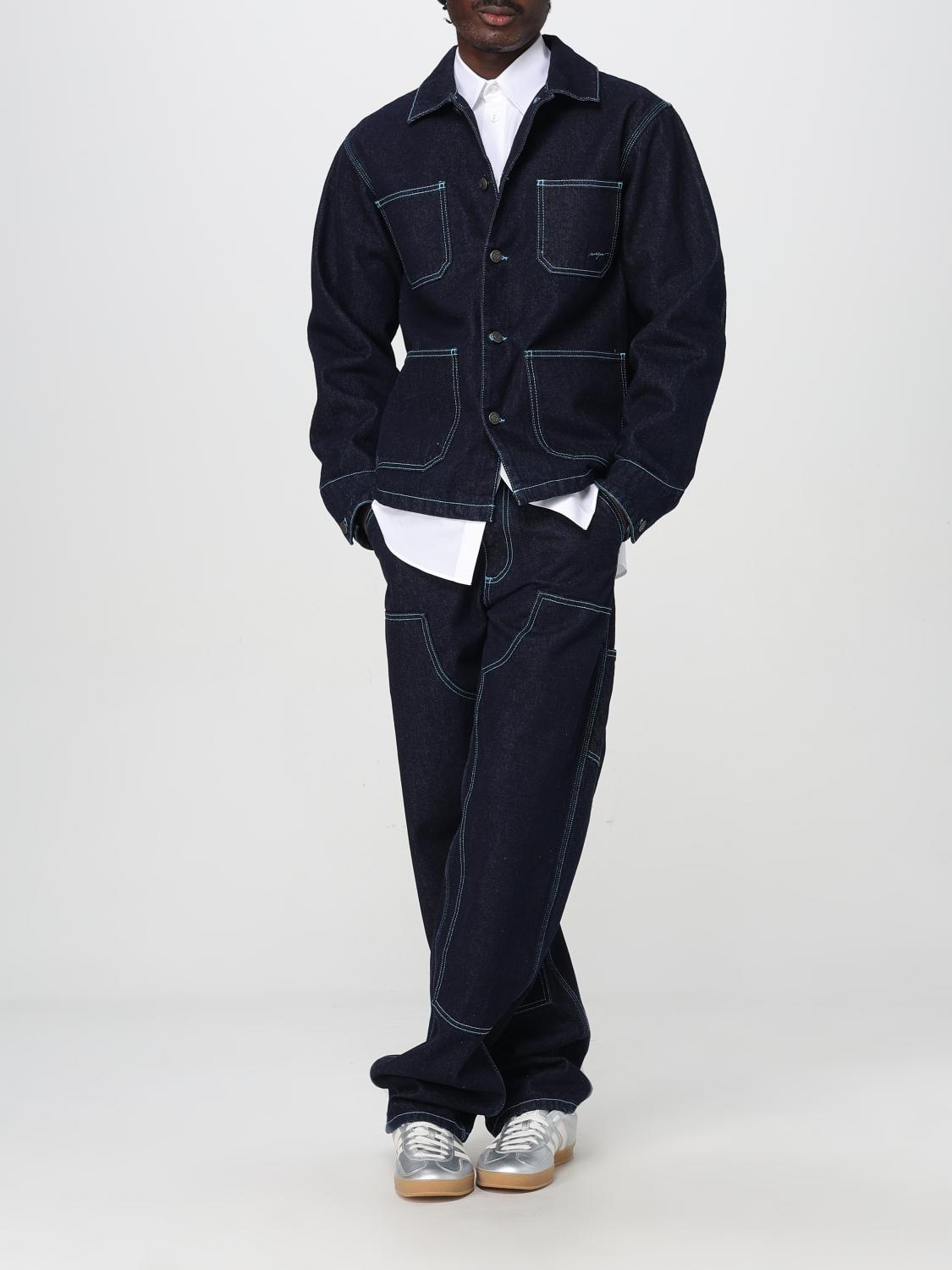 MSGM JEANS: MSGM men's jeans, Blue - Img 2