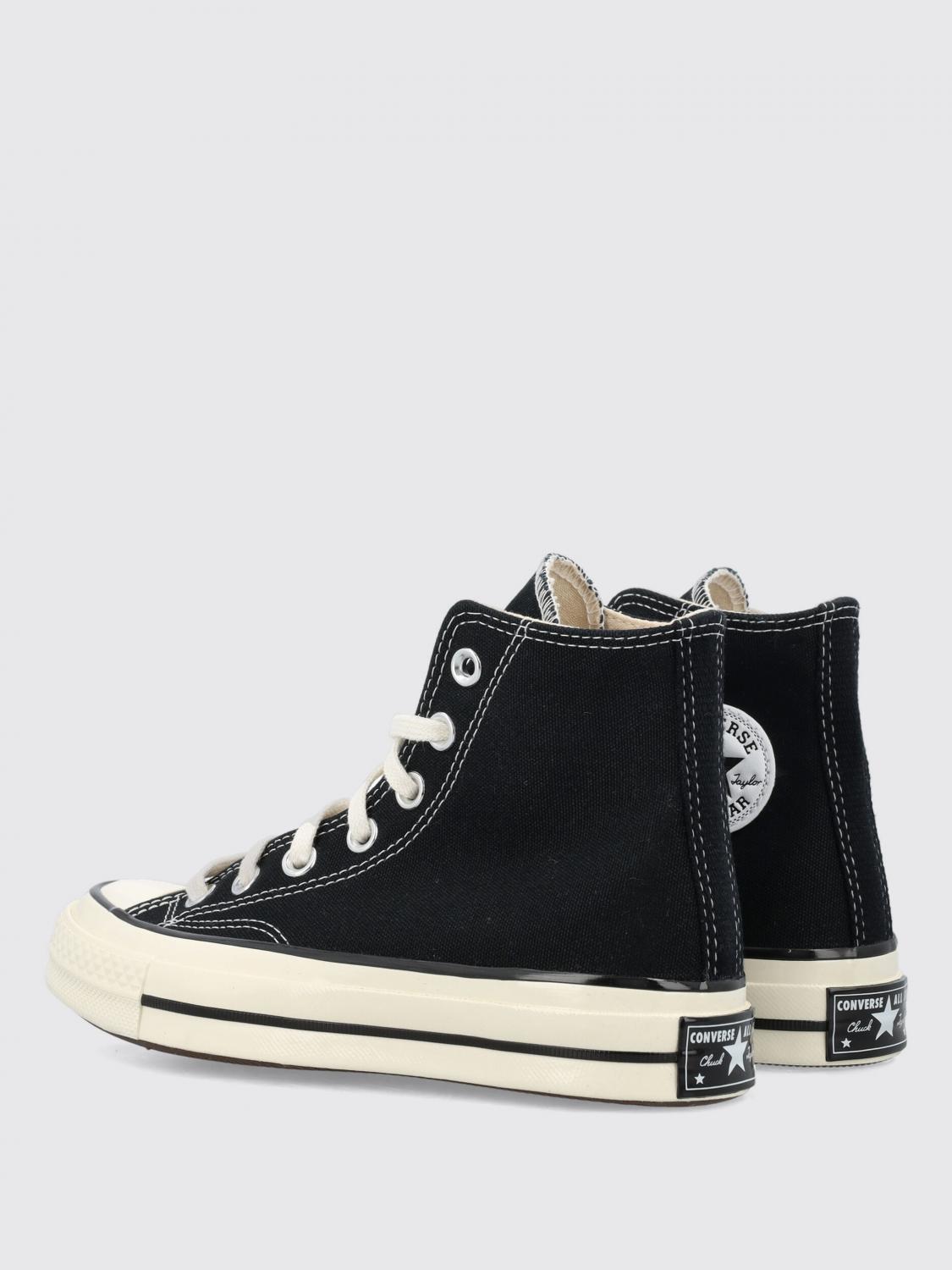 CONVERSE SNEAKERS: Sneakers Chuck 70 Converse in canvas , Nero - Img 3