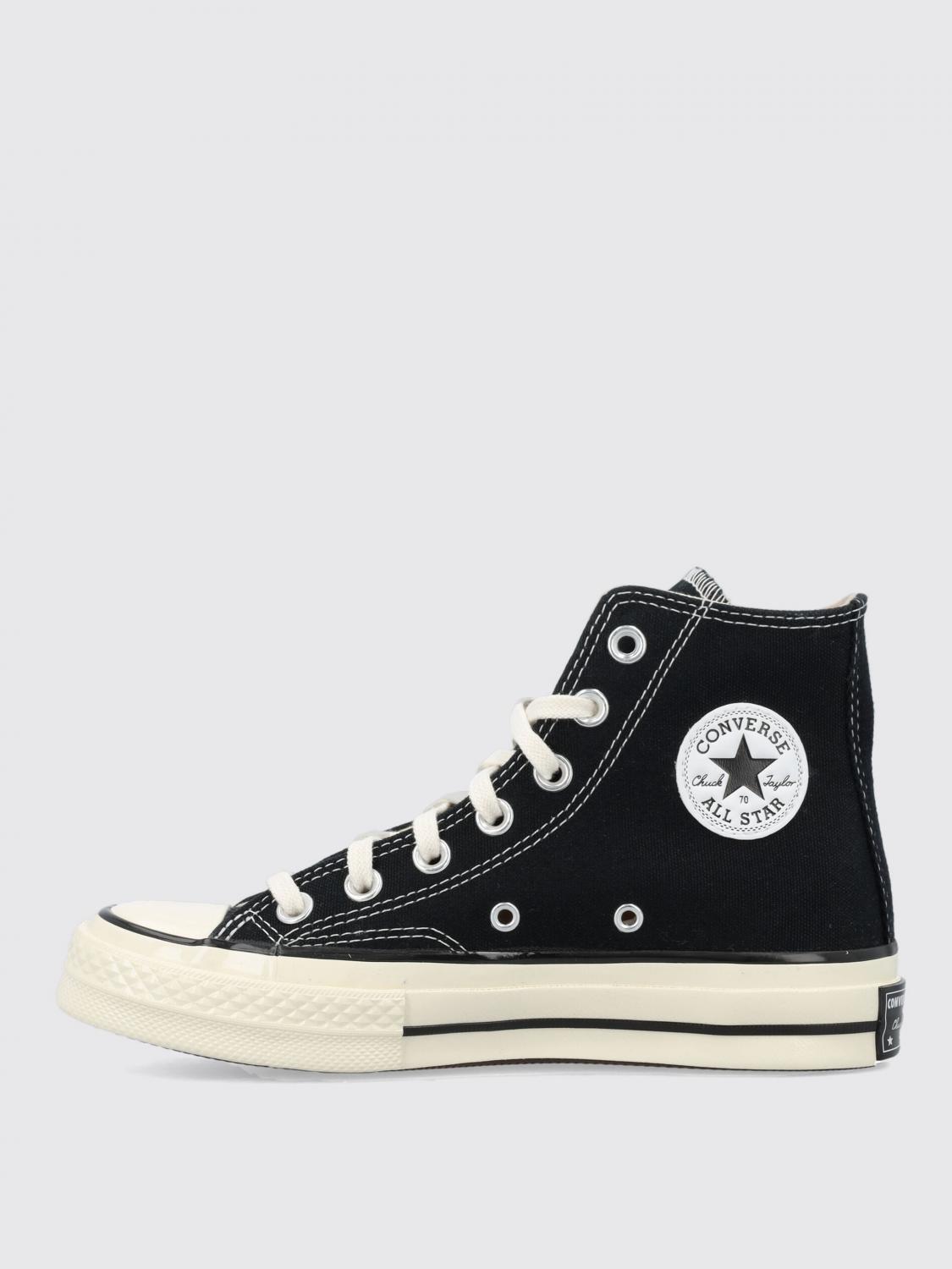 CONVERSE SNEAKERS: Sneakers Chuck 70 Converse in canvas , Nero - Img 4