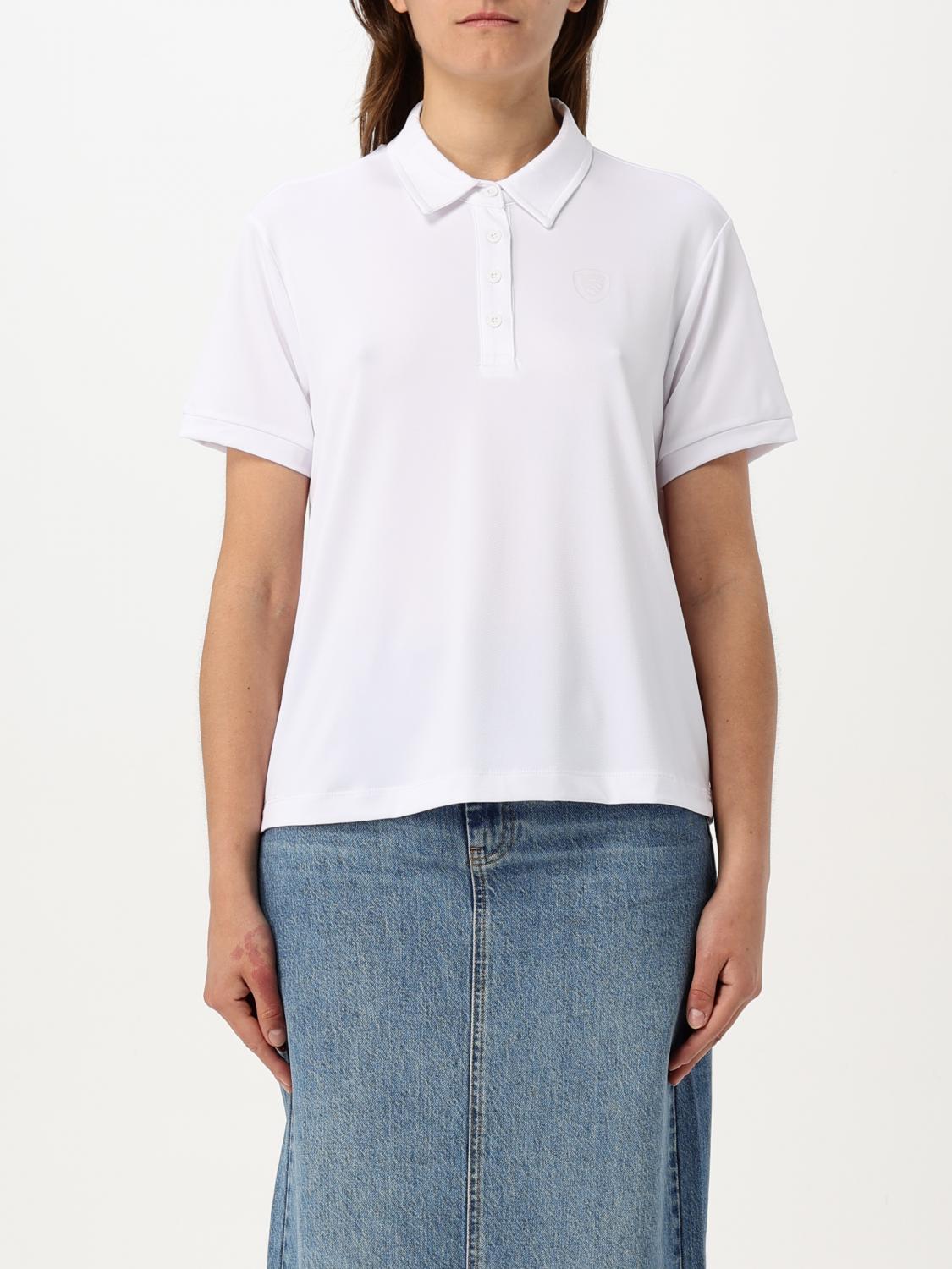 BLAUER POLO: Polo mujer Blauer, Blanco - Img 1