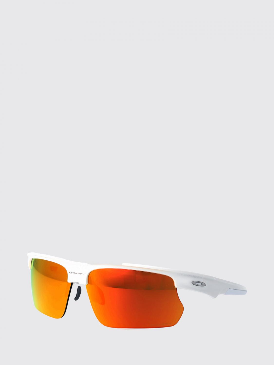 OAKLEY OCCHIALI DA SOLE: Occhiali da sole BiSphaera Oakley in acetato con lenti Prizm Golf, Bianco - Img 1