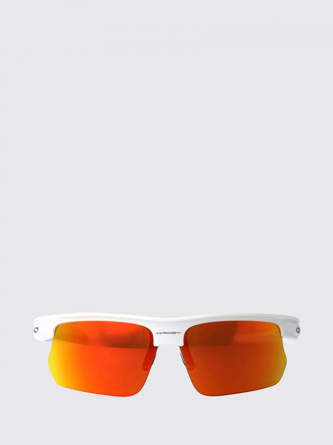 OAKLEY OCCHIALI DA SOLE: Occhiali da sole BiSphaera Oakley in acetato con lenti Prizm Golf, Bianco - Img 2