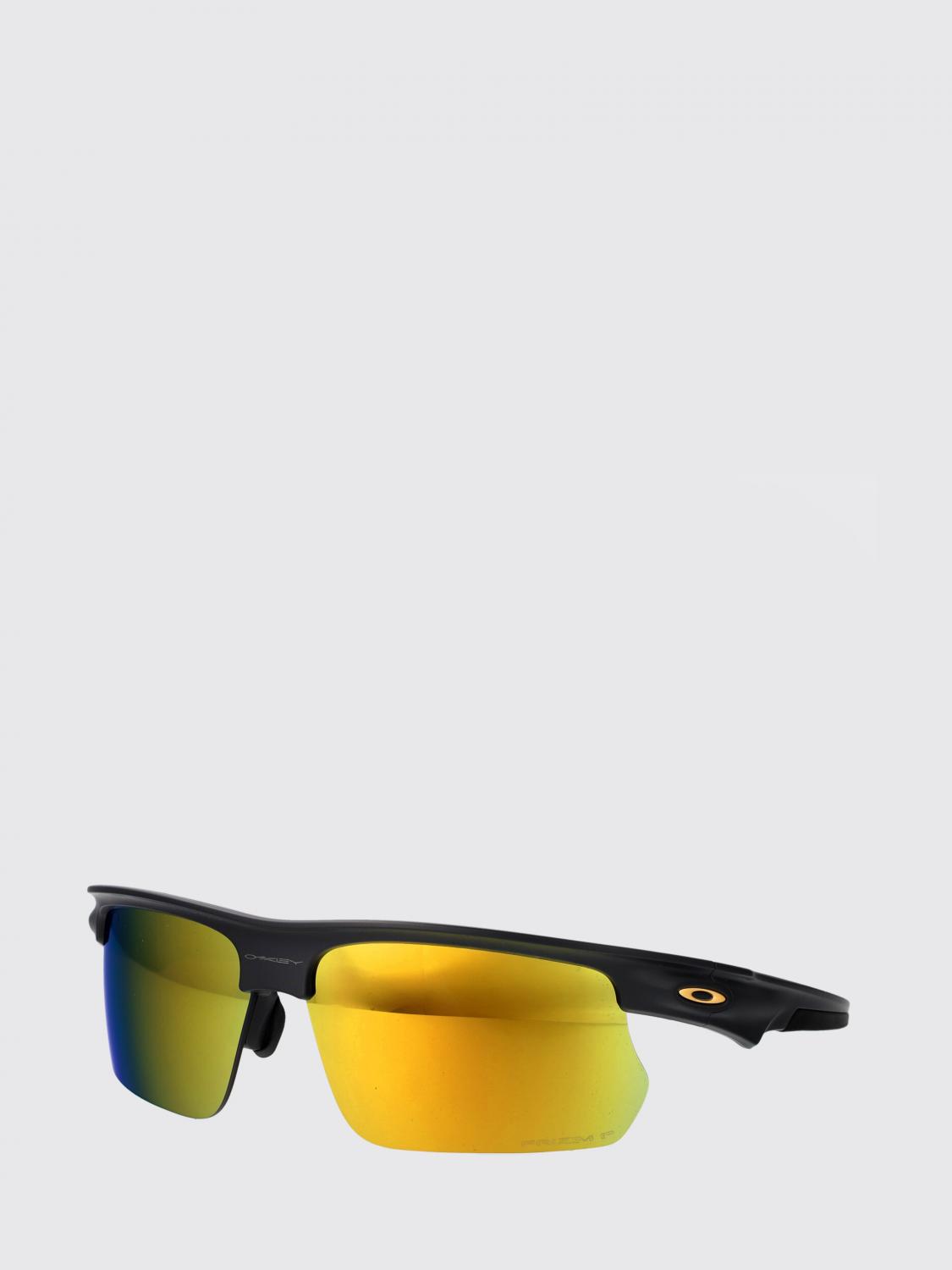 OAKLEY OCCHIALI DA SOLE: Occhiali da sole BiSphaera Oakley in acetato con lenti Prizm Golf, Giallo - Img 1