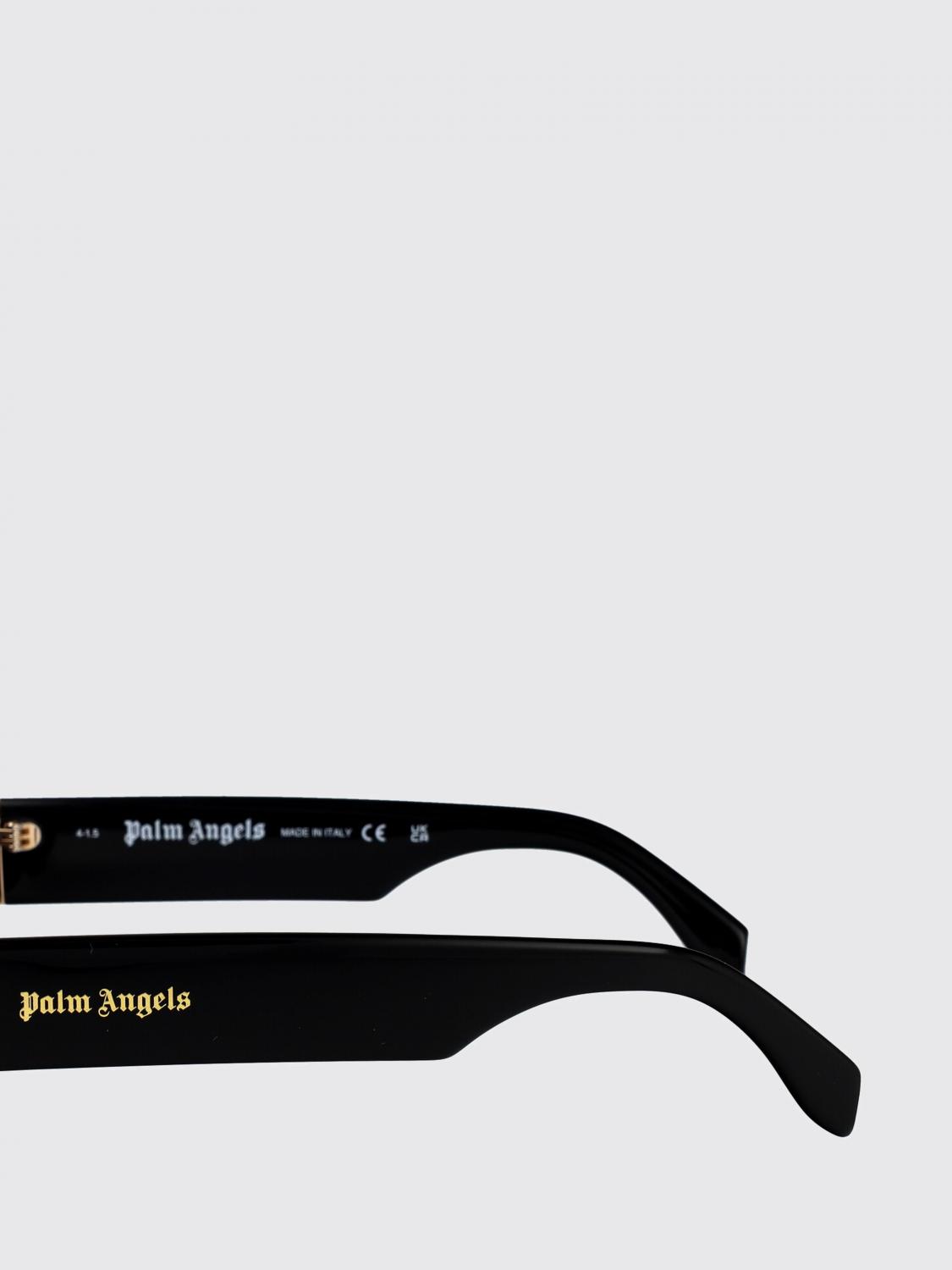 PALM ANGELS OCCHIALI DA SOLE: Occhiali da sole Noah Palm Angels in acetato , Nero - Img 3