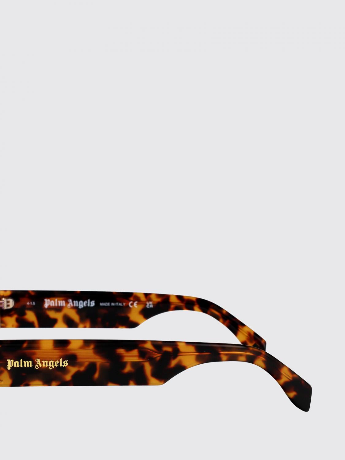 PALM ANGELS OCCHIALI DA SOLE: Occhiali da sole Noah Palm Angels in acetato , Marrone - Img 3