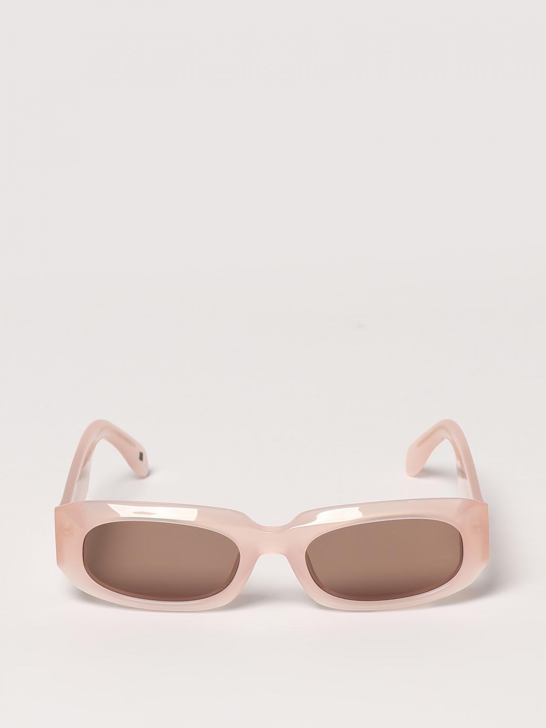 PALM ANGELS SONNENBRILLE: Noah Sonnenbrille aus Azetat Palm Angels, Durchsichtig - Img 3