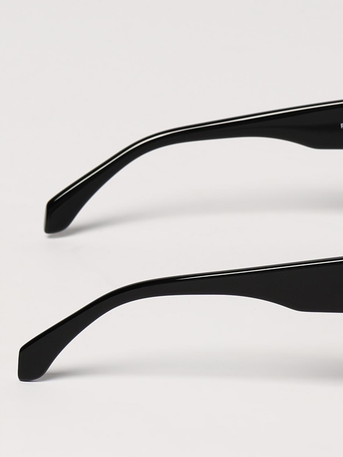 PALM ANGELS OCCHIALI DA SOLE: Occhiali da sole Dorris Palm Angels in acetato , Nero - Img 4